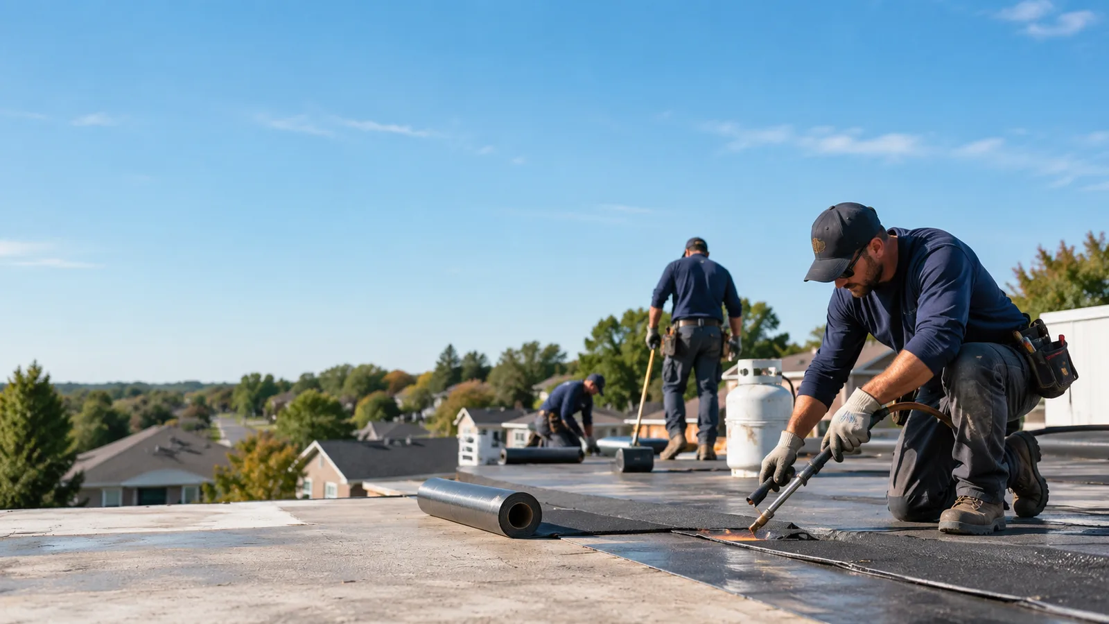 Flat Roof Leak Repair providers in De Leon, TX
